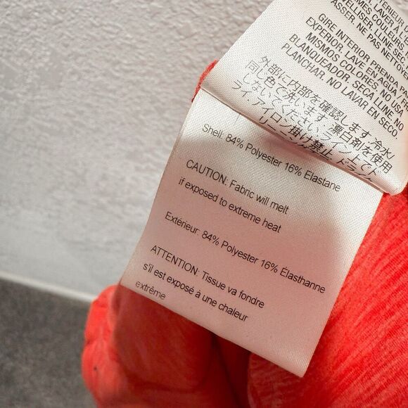 Obermeyer Girls Cora FLC Hoodie Girls Large Long Sleeve Coral Base Layer Ski - Picture 10 of 12